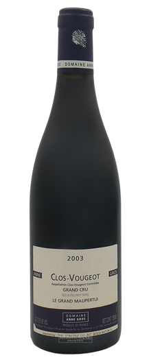 Anne Gros Vougeot Le Grand Maupertui Grand Cru 2003 750ml - 1
