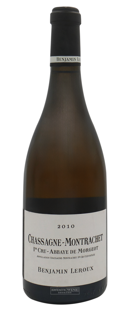 Benjamin Leroux Chassagne-Montrachet 1er Cru Abbaye de Morgeot 2010 750ml - 1