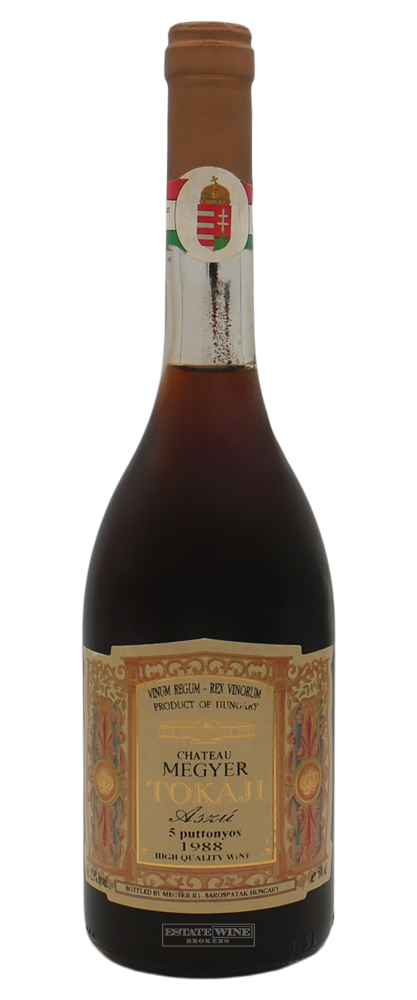 Chateau Megyer Tokaji Aszú 5 Puttonyos 1988 500ml - 1
