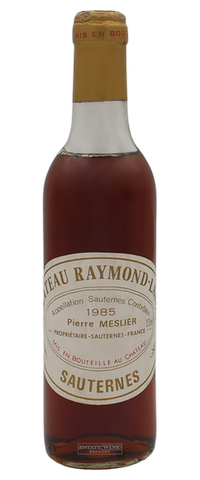 Chateau Raymond-Lafon Pierre Meslier Sauternes 1985 375ml - 1