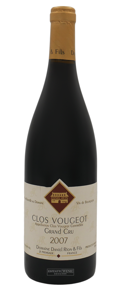 Daniel Rion & Fils Clos Vougeot Grand Cru 2007 750ml - 1