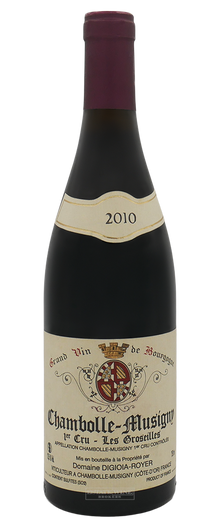 Digioia-Royer Chambolle-Musigny 1er Cru Les Groseilles 2010 750ml - 1