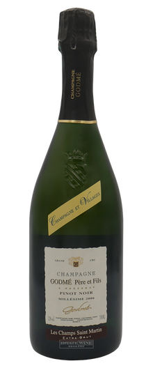 Godme Grand Cru Les Champs Saint Martin Extra Brut Blanc de Noir 2006 750ml - 1