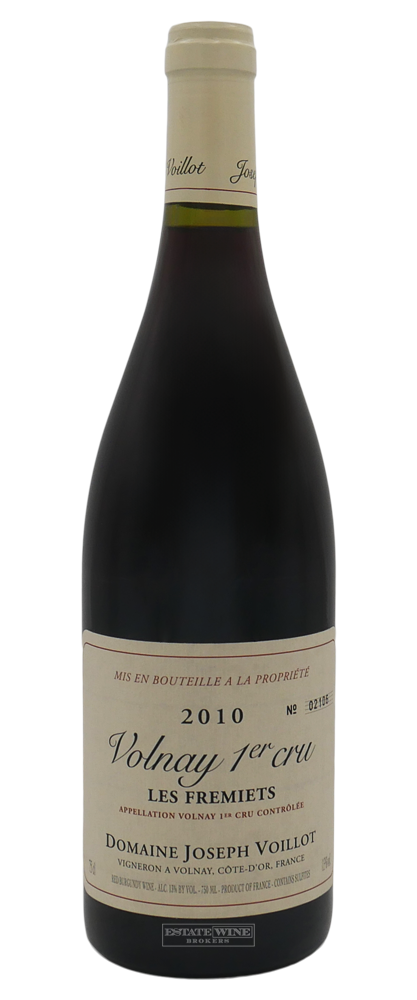 Joseph Voillot Volnay 1er Cru Les Fremiets 2010 750ml - 1