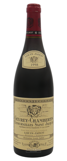 Louis Jadot Gevrey-Chambertin 1er Cru Estournelles Saint Jacques 1998 750ml - 1