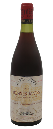 Moine Hudelot Alexis Lichine Bonnes Mares Grand Cru 1972 750ml - 1