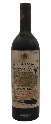 Prieure-Lichine 1978 750ml [Damaged Label] - 1