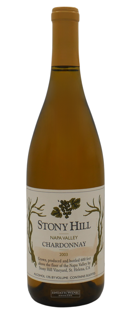Stony Hill Chardonnay Napa Valley 2003 750ml - 1