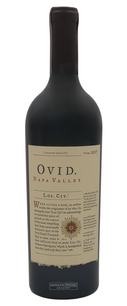 Ovid Red Loc Cit Napa Valley 2017 750ml - 2