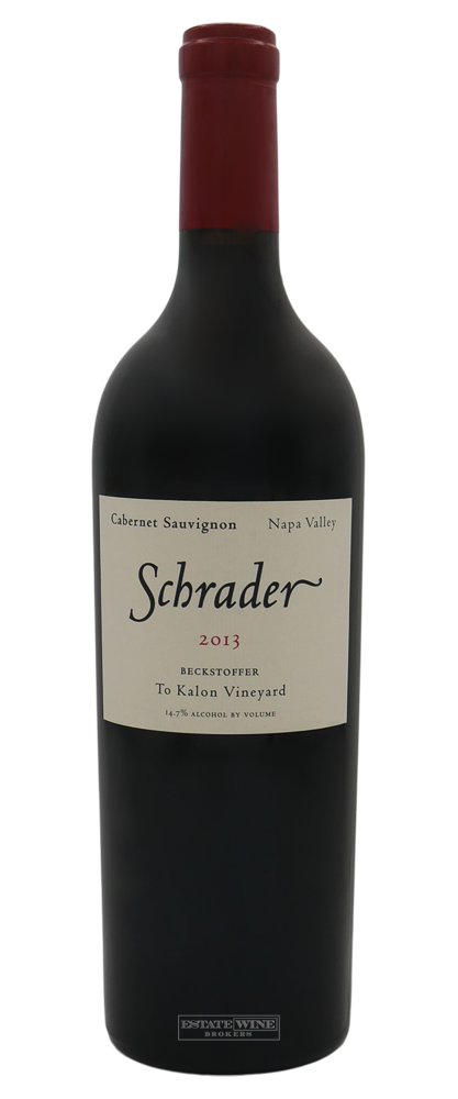 Schrader Cabernet Sauvignon Beckstoffer To Kalon Vineyard Napa Valley 2013 750ml - 1