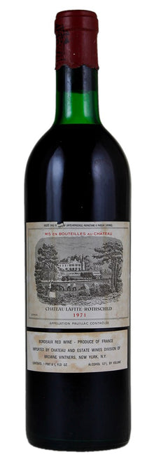 Lafite Rothschild 1971 750ml[Soiled Label] - 1