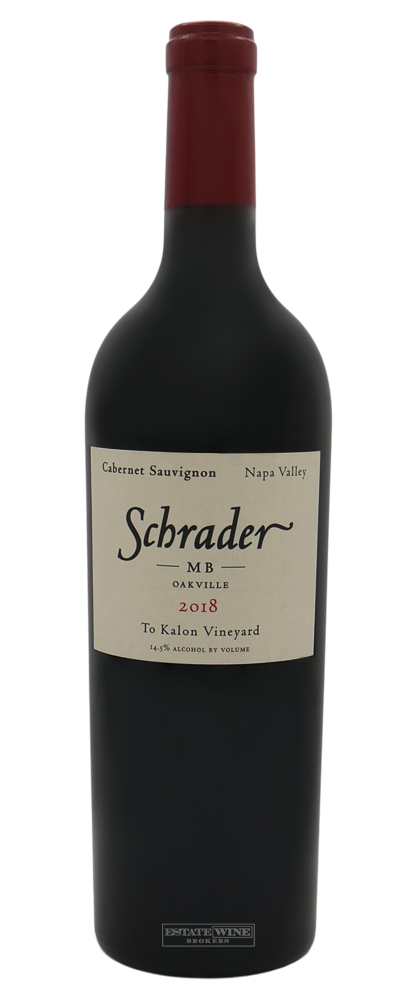 Schrader Monastery Block Cabernet Sauvignon To Kalon Vineyard Oakville 2018 750ml - 1