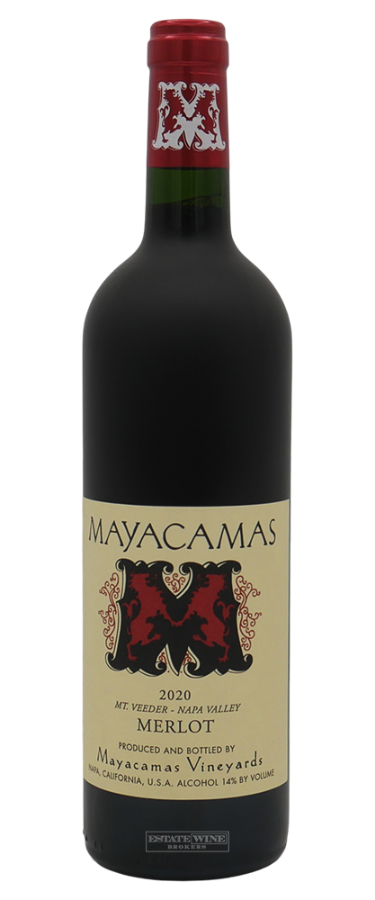 Mayacamas Vineyards Merlot Mount Veeder 2020 750ml - 1