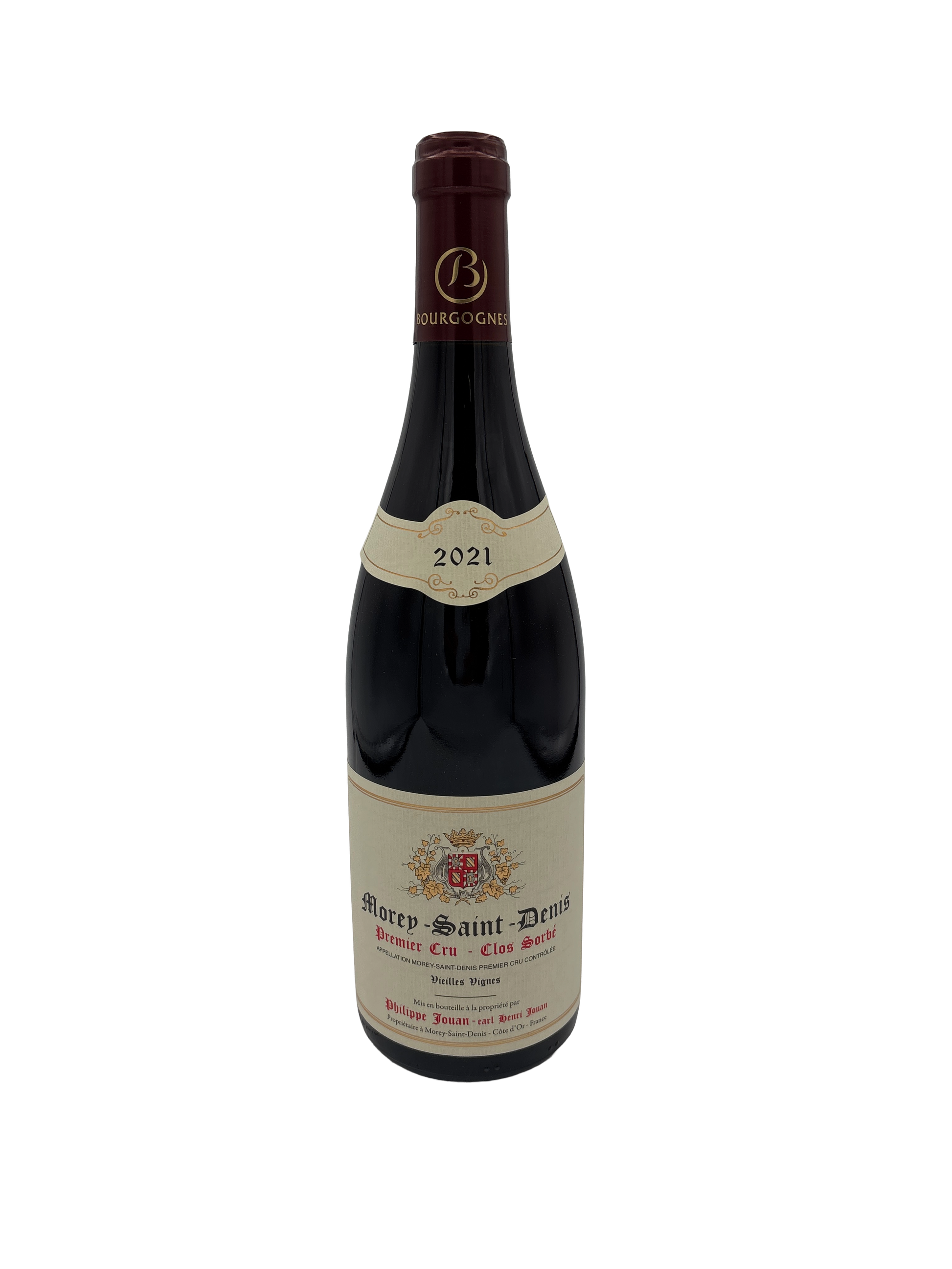 Henri & Philippe Jouan Morey St Denis Clos de Sorbes 1er Cru 2021 750ml - 1