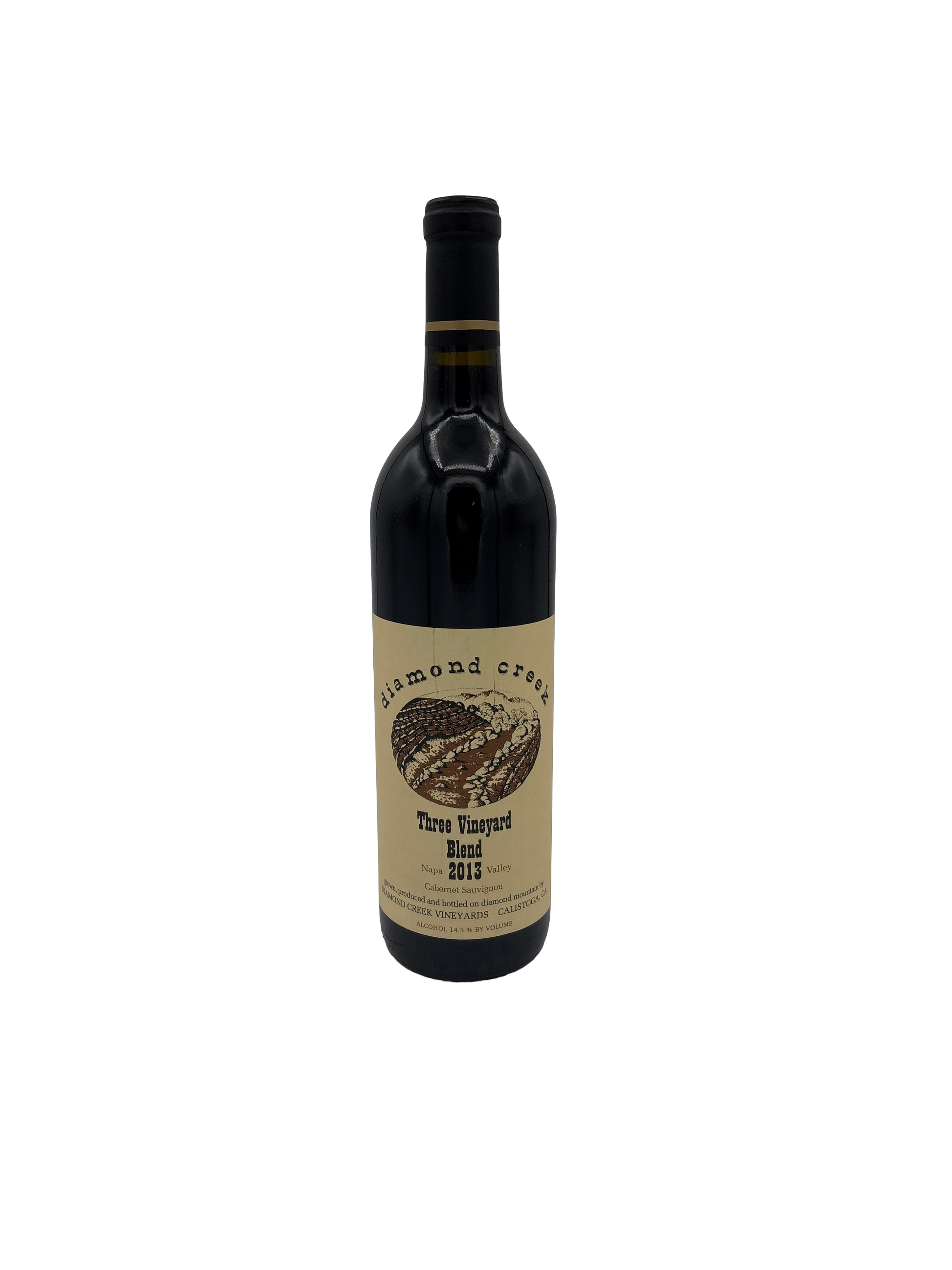 Diamond Creek Three Vineyard Blend Cabernet Sauvignon 2013 750ml - 1