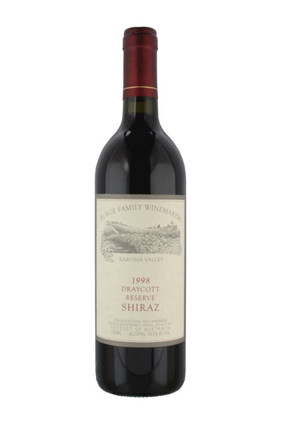 Burge Family Winemakers Draycott Reserve Shiraz Barossa Valley 1998 750ml - 1