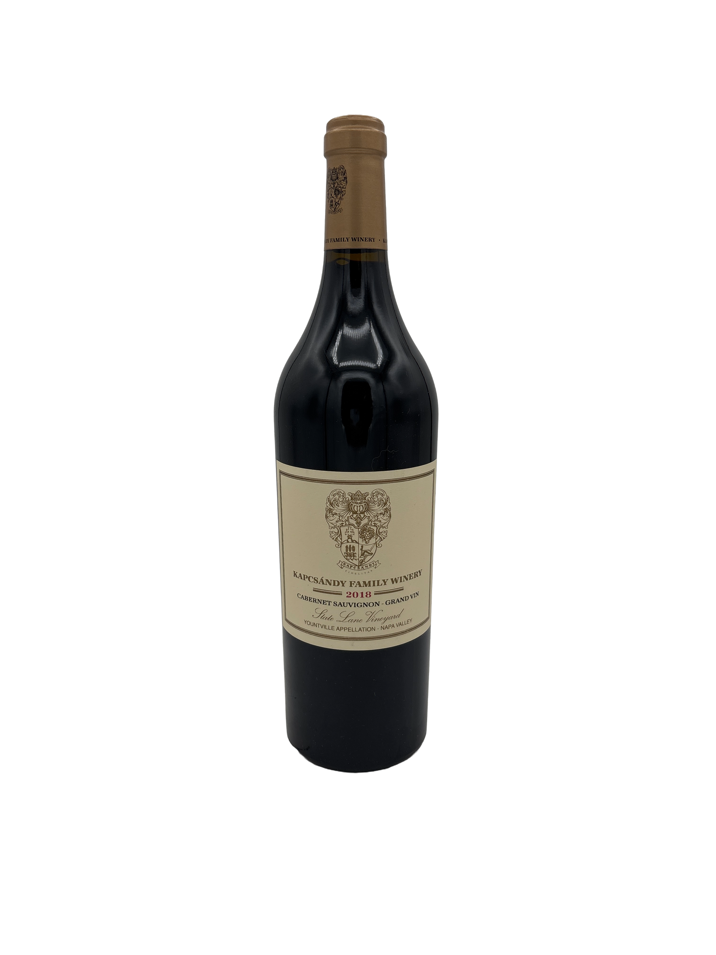 Kapcsandy State Lane Vineyard Cabernet Sauvignon Grand-Vin 2018 750ml - 1