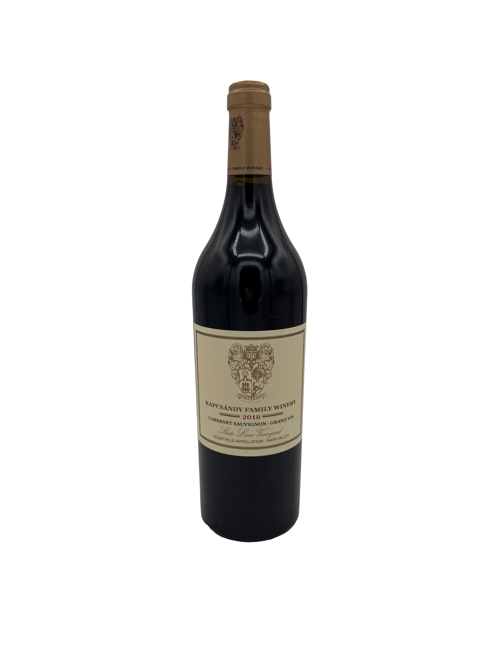 Kapcsandy State Lane Vineyard Cabernet Sauvignon Grand-Vin 2018 750ml - 1