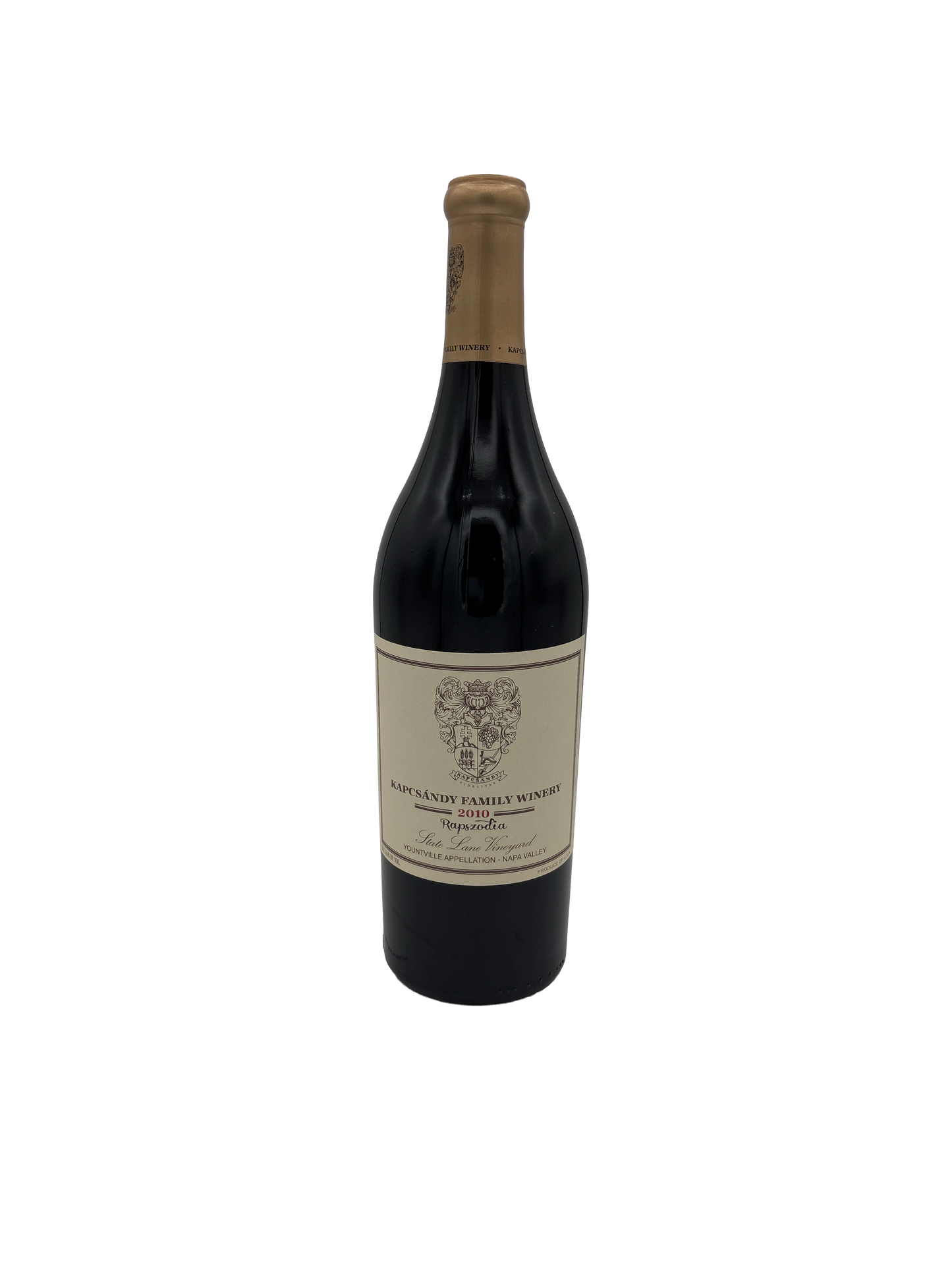 Kapcsandy State Lane Vineyard Rapszodia 2010 750ml - 1