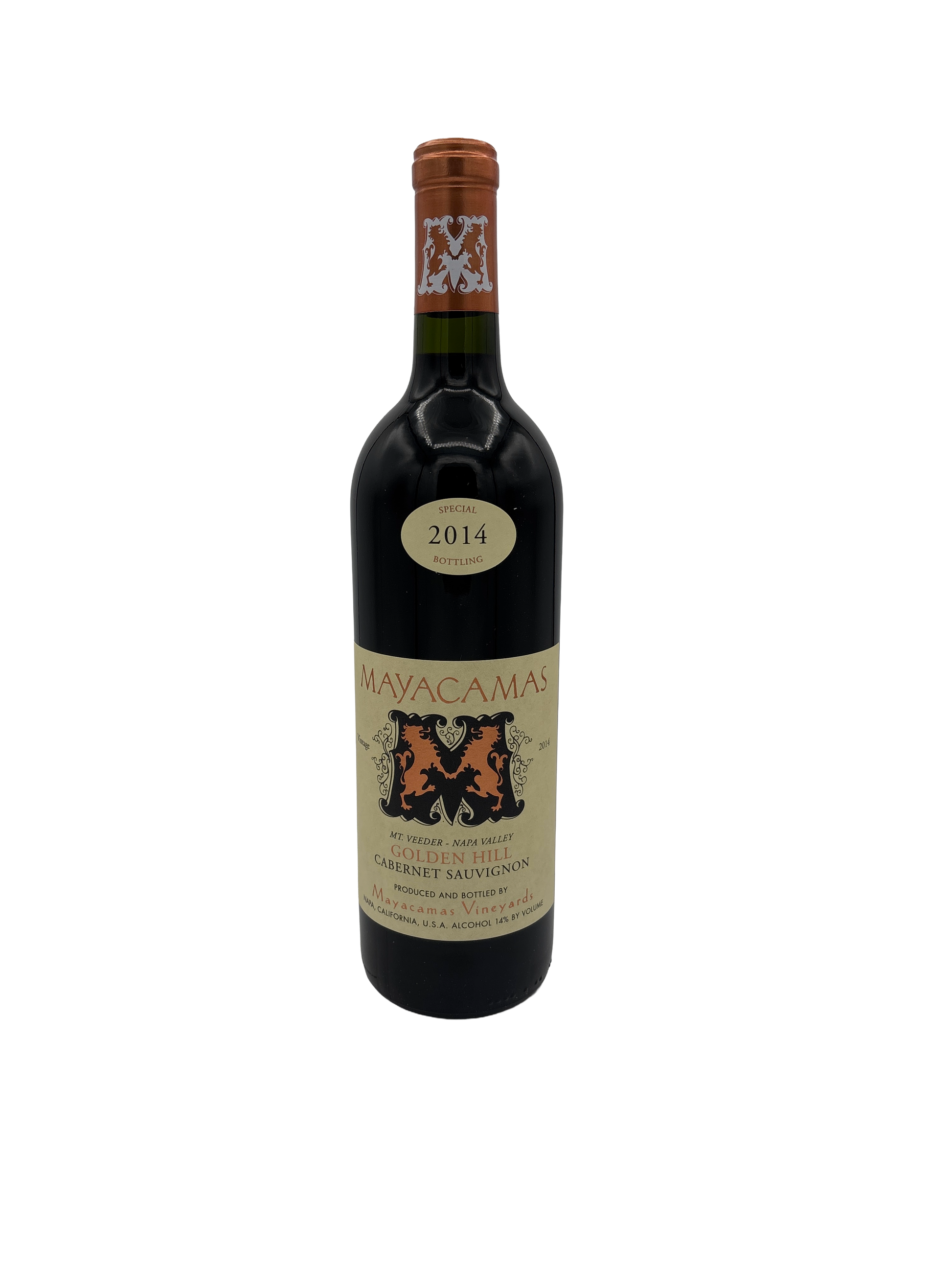 Mayacamas Golden Hill Cabernet Sauvignon 2014 750ml - 1