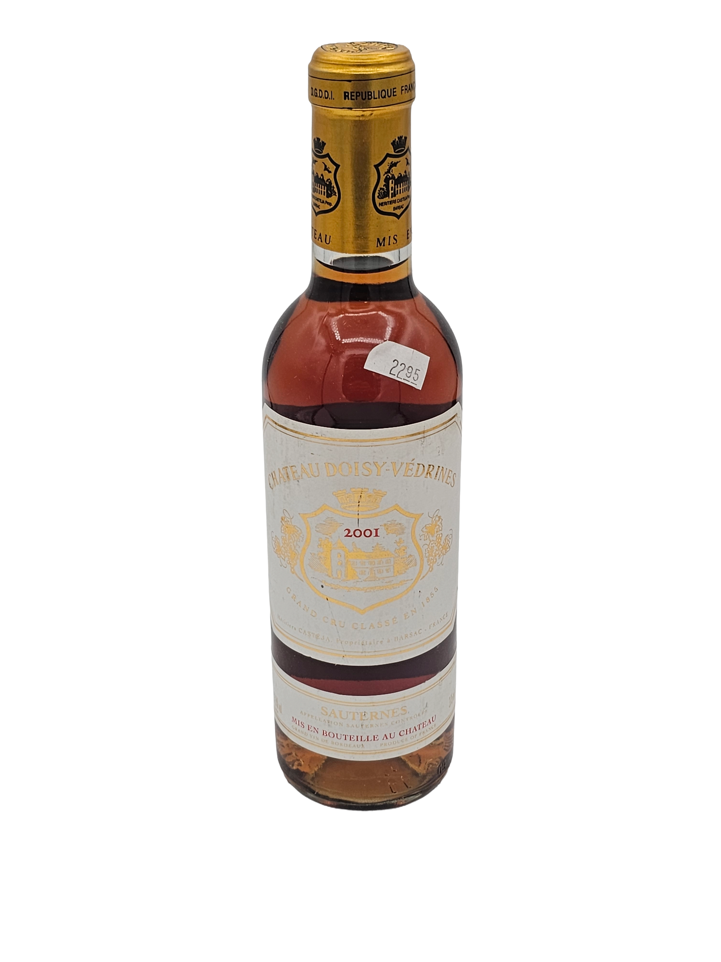 Doisy Vedrines 2001 375ml - 1