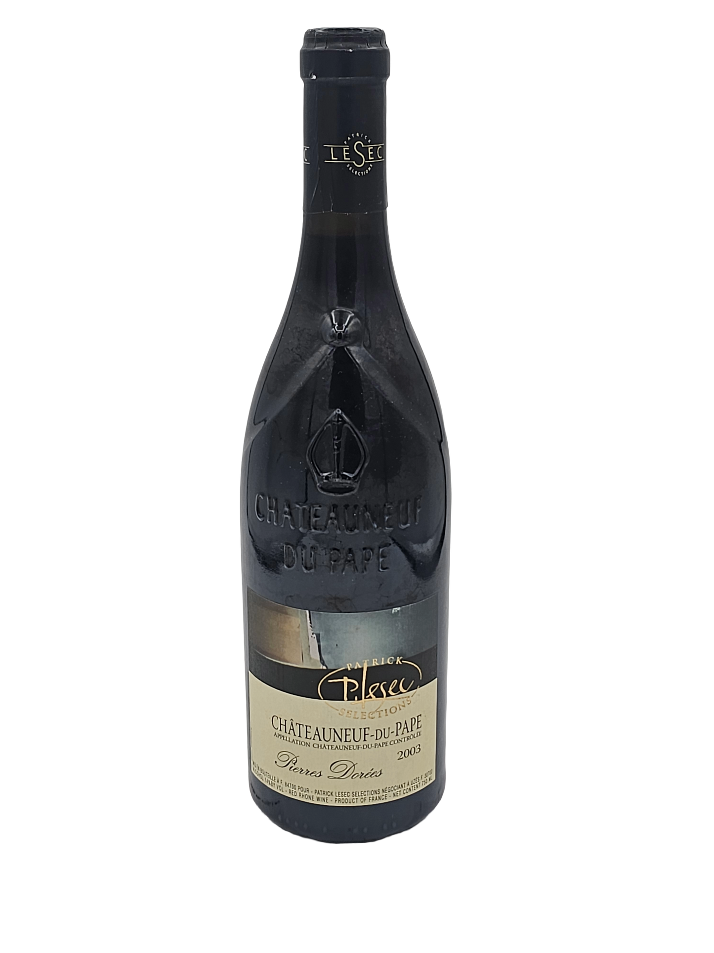 Patrick Lesec Chateauneuf du Pape Pierres Dorees 2000 750ml - 1