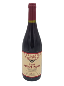 Williams Selyem Pinot Noir Allen Vineyard Russian River Valley 2005 750ml - 1