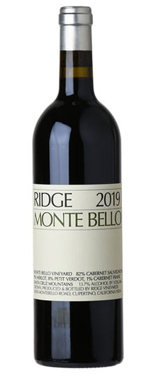 Ridge Monte Bello 2019 750ml - 1
