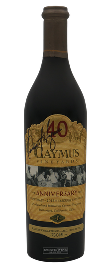 Caymus Vineyards Cabernet Sauvignon Napa Valley 2012 750ml [Signed] - 2