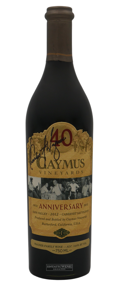 Caymus Vineyards Cabernet Sauvignon Napa Valley 2012 750ml [Signed] - 2