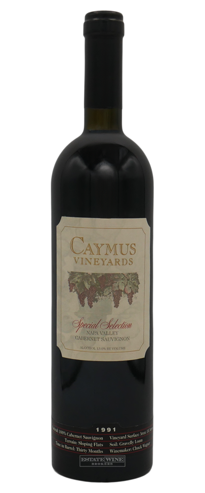 Caymus Cabernert Sauvignon Special Selection Napa Valley 1991 750ml - 1