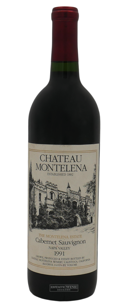 Chateau Montelena Estate Cabernet Sauvignon Napa Valley 1991 750ml - 1