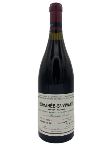 Domaine de la Romanee Conti Saint Vivant Grand Cru 1988 750ml - 1