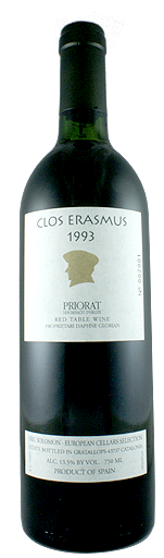 Clos i Terrasses Clos Erasmus Priorat 1993 750ml - 1