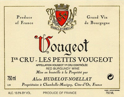Alain Hudelot Noellat Les Petits Vougeots 1er Cru 2014 750ml - 1