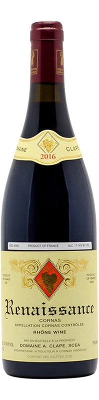Domaine Auguste Clape Cornas Rennaissance 2016 750ml - 1