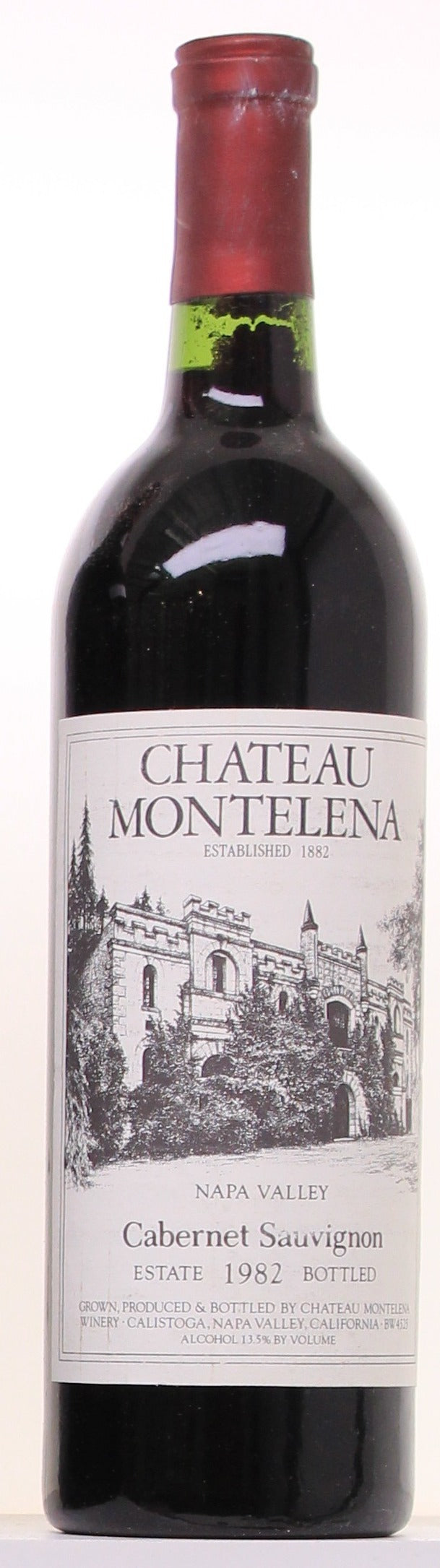 Chateau Montelena Cabernet Sauvignon Estate Napa Valley 1982 750ml - 1