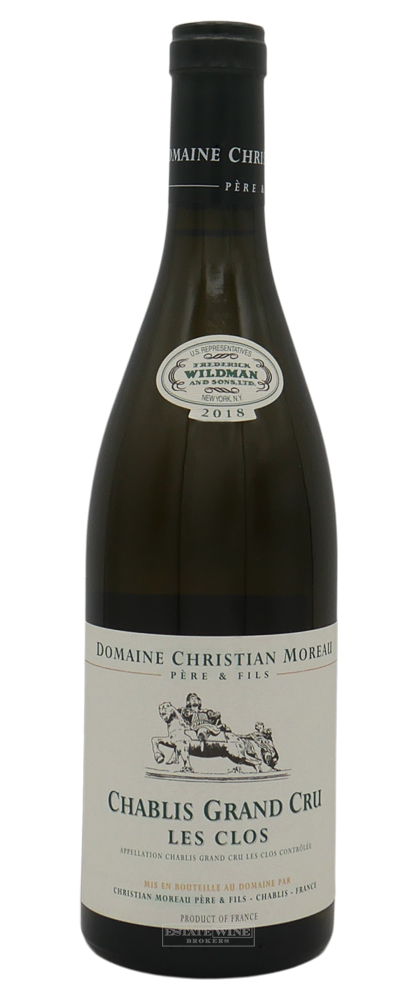 Christian Moreau Chablis Les Clos Grand Cru 2018 750ml - 1