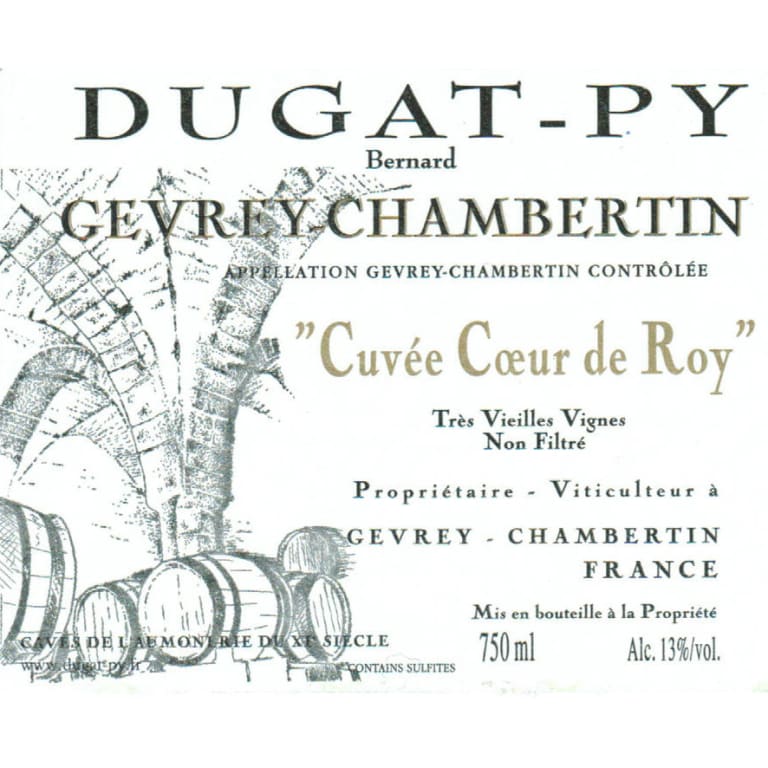 Bernard Dugat-Py Gevrey-Chambertin Cuvee Coeur de Roy Tres Vieilles Vignes 2014 750ml - 1