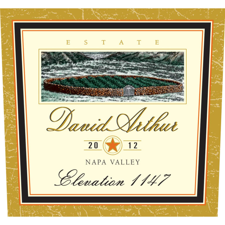 David Arthur Cabernet Sauvignon Elevation 1147 Rutherford 2012 750ml - 1