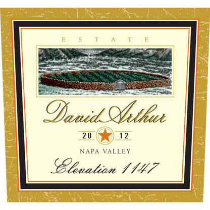 David Arthur Cabernet Sauvignon Elevation 1147 Rutherford 2012 750ml - 1