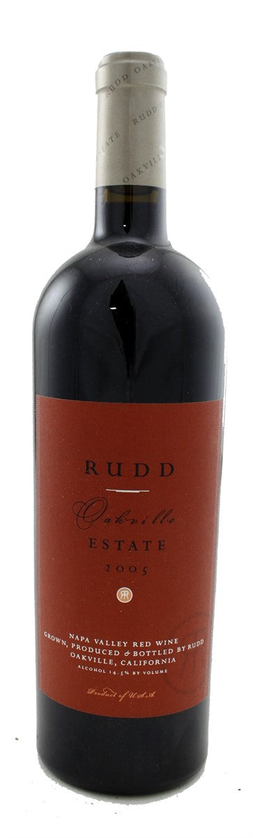 Rudd Cabernet Sauvignon Estate Oakville 2005 750ml - 1