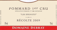 Domaine Debray Pommard Les Epenots 1er Cru 2009 750ml - 1