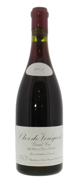 Domaine Leroy Clos de Vougeot Grand Cru 2001 750ml - 1