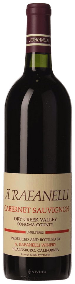 A. Rafanelli Cabernet Sauvignon Dry Creek Valley 1999 750ml - 1