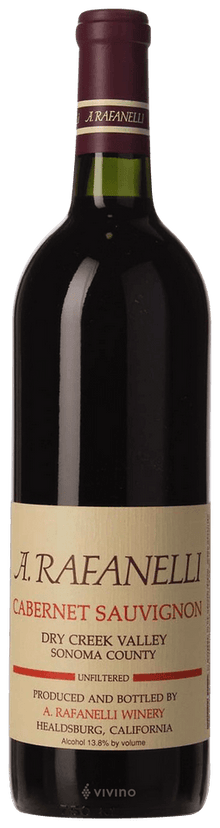 A. Rafanelli Cabernet Sauvignon Dry Creek Valley 1999 750ml - 1