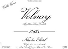 Nicolas Potel Volnay Vieilles Vignes 2003 750ml - 1