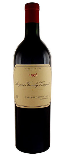 Bryant Family Vineyard Cabernet Sauvignon 1996 750ml - 1
