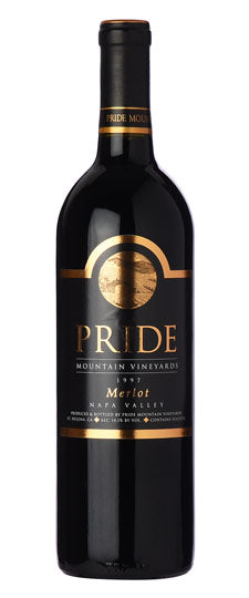 Pride Mountain Vineyards Merlot 1997 750ml - 1