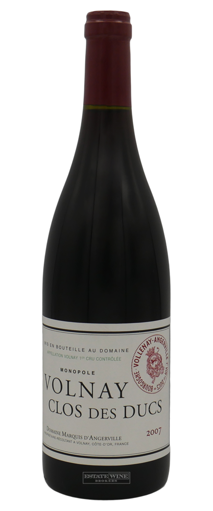 Domaine Marquis d'Angerville Volnay Clos des Ducs 1er Cru 2007 750ml - 2